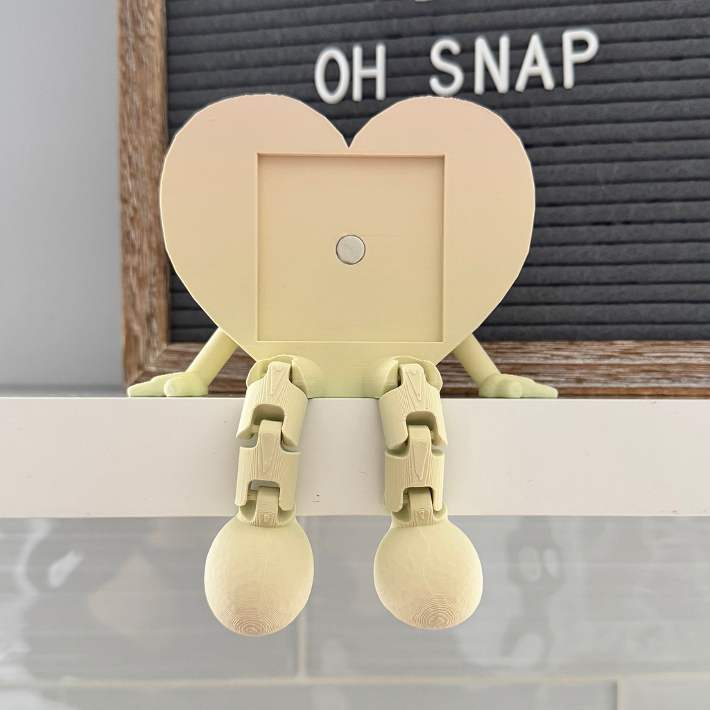 Bulk Heart Photo Magnet Frames