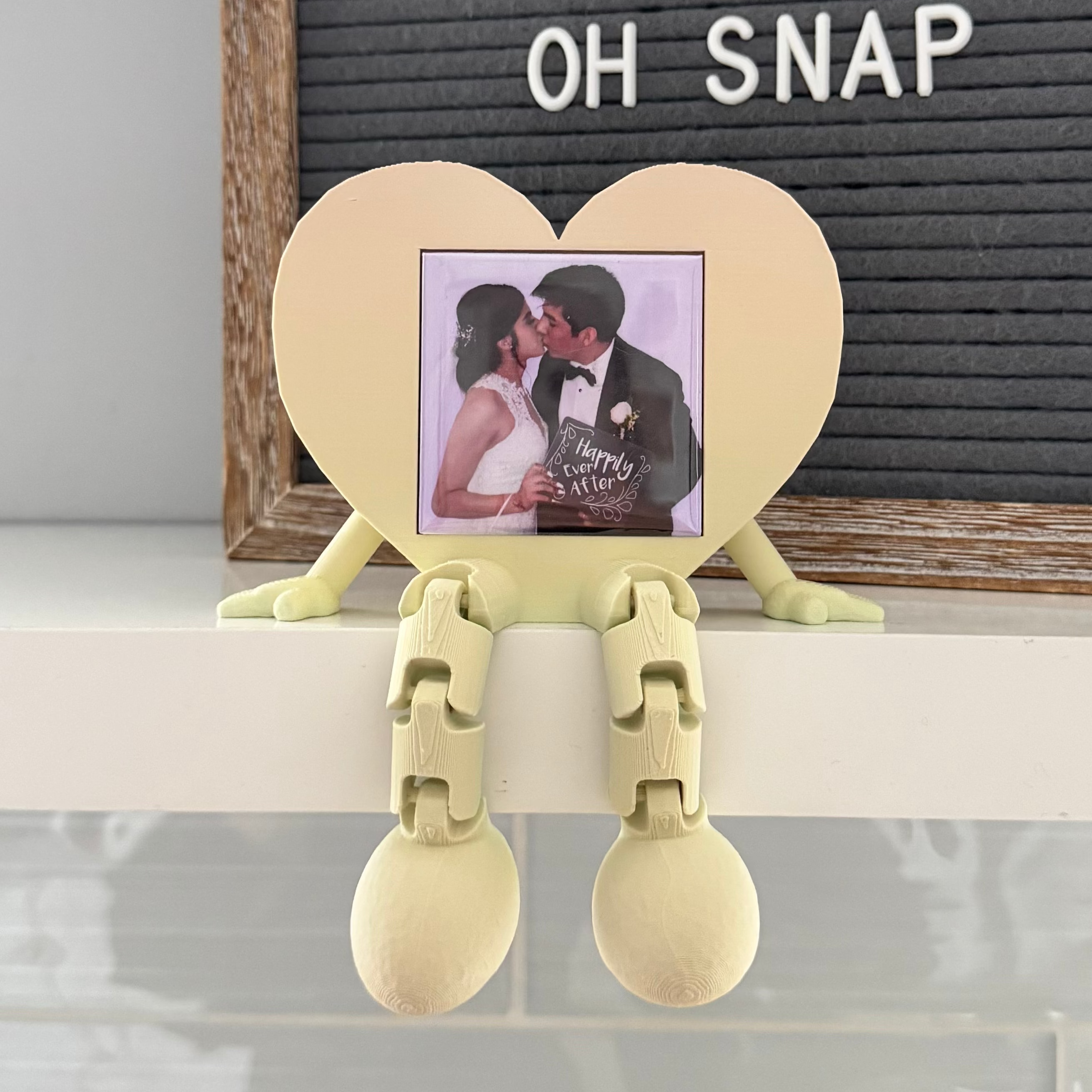 Bulk Heart Photo Magnet Frames